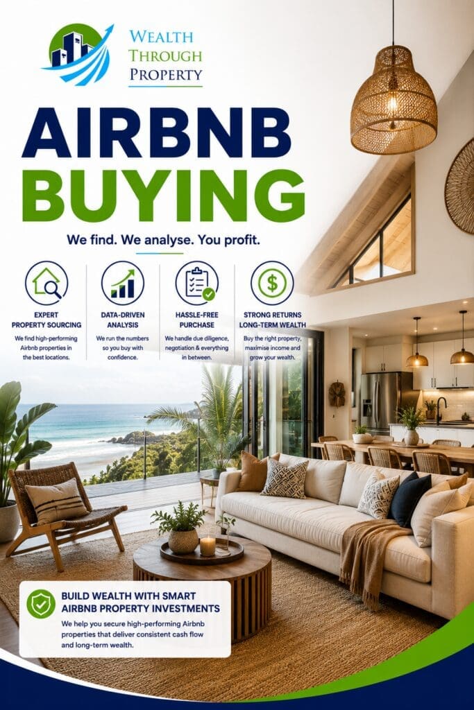 Airbnb Buyers Agent Australia Airbnb investment property selected for strong guest demand and rental income.